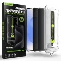 Протектор за Samsung Galaxy S25 / Galaxy S24 - Techsuit - [Съвместим с отключване с пръстов отпечатък] TitanGlass CrystalHD (2 броя) - Privacy