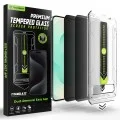 Протектор за Samsung Galaxy S25 Plus / Galaxy S24 Plus - Techsuit - [Съвместим с отключване с пръстов отпечатък] TitanGlass CrystalHD (2 броя) - Privacy