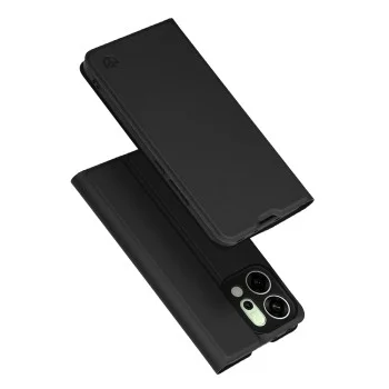 Калъф тип книга – Techsuit Magskin Book – Oppo Reno14 – Черен