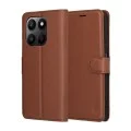 Калъф тефтер – Honor 400 Smart 5G / 400 Smart 4G / X7d 4G – Techsuit Leather Folio – Кафяв