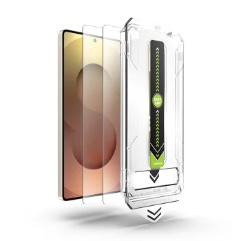 Протектор – TitanGlass CrystalHD (2 бр.) – Samsung Galaxy S25 FE – Techsuit – Прозрачен