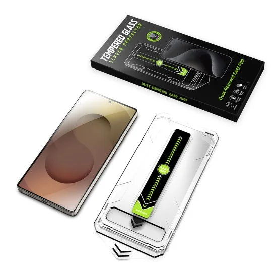 Протектор – TitanGlass CrystalHD (2 бр.) – Samsung Galaxy S25 FE – Techsuit – Прозрачен