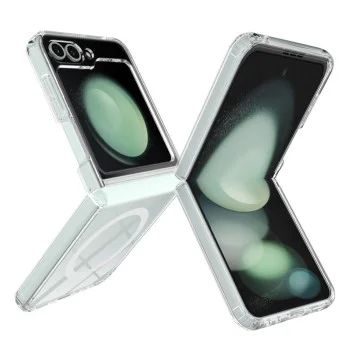 Калъф за Samsung Galaxy Z Flip6 - MagSafe Pro - Прозрачен