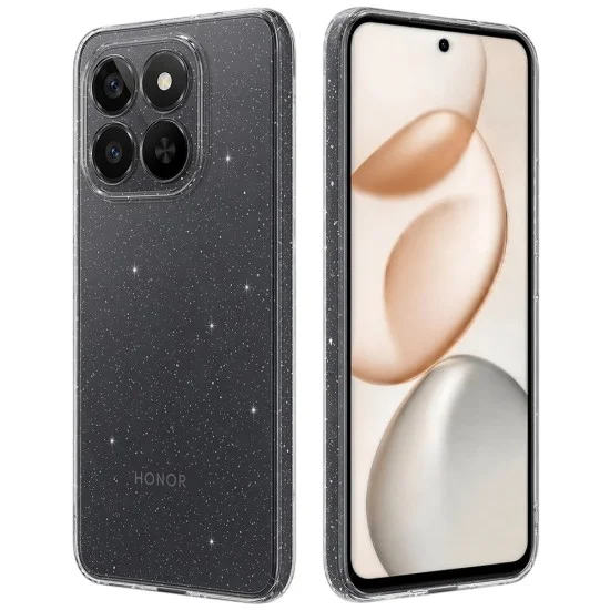Калъф – Techsuit SparkleSkin Series – Honor 400 Smart 5G / 400 Smart 4G / X7d 4G – Прозрачен