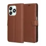 Калъф тефтер – Honor X5c Plus – Techsuit Leather Folio – Кафяв