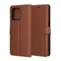 Калъф тефтер – Honor X5c Plus – Techsuit Leather Folio – Кафяв