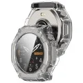 Калъф с протектор за Amazfit T-Rex Ultra 2 - Defense360 Pro - Techsuit - Прозрачен