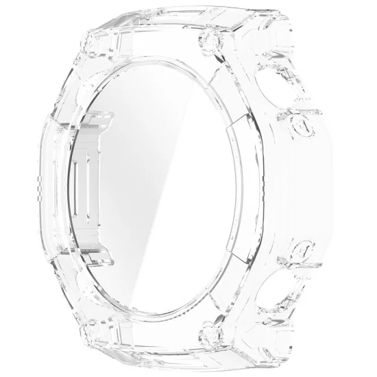 Калъф с протектор за Amazfit T-Rex Ultra 2 - Defense360 Pro - Techsuit - Прозрачен