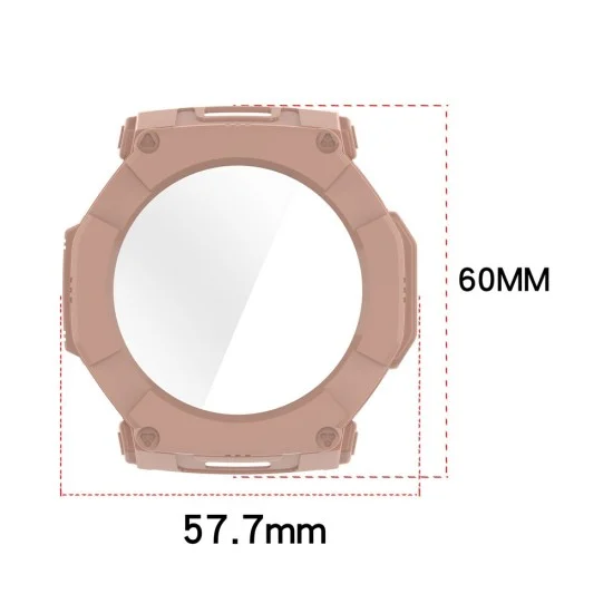 Калъф с протектор за Amazfit T-Rex Ultra 2 - Defense360 Pro - Techsuit - Прозрачен