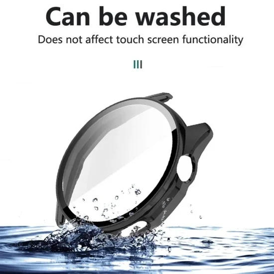 Калъф с протектор за Huawei Watch GT Runner 2 - Defense360 Pro - Techsuit - Черен