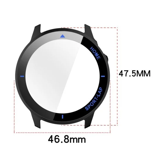 Калъф с протектор за Huawei Watch GT Runner 2 - Defense360 Pro - Techsuit - Черен