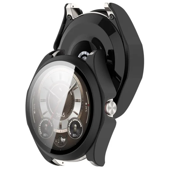 Калъф с протектор за Huawei Watch Buds 2 - Defense360 Pro - Techsuit - Черен