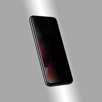 Стъклен протектор за Xiaomi Poco F7 - 111D Privacy Full Glue - Techsuit - Черен