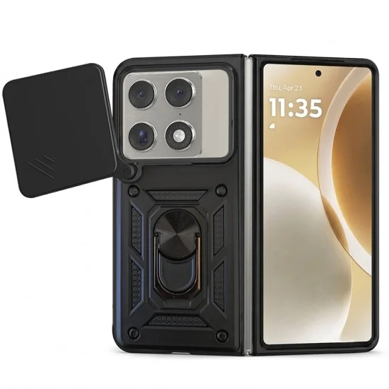 Калъф за Motorola Razr Fold - CamShield Series - Techsuit - Черен