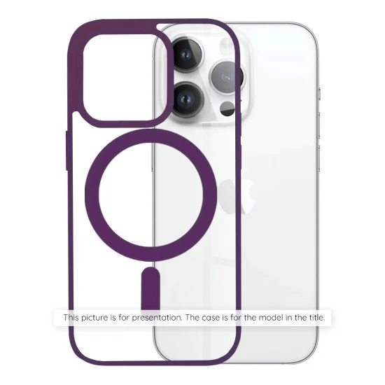 Калъф Techsuit MagSafe Pro - iPhone 18 Pro Max / iPhone 17 Pro Max - Лилав