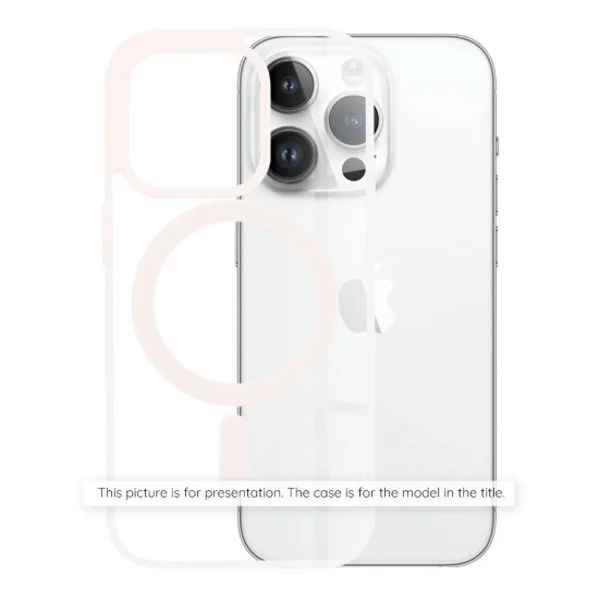 Калъф Techsuit MagSafe Pro - iPhone 18 Pro / iPhone 17 Pro - Светло розов