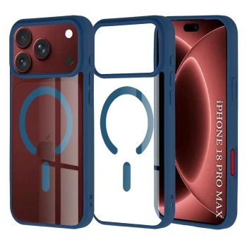 Калъф Techsuit MagSafe Pro - iPhone 18 Pro Max / iPhone 17 Pro Max - Син