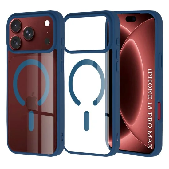 Калъф Techsuit MagSafe Pro - iPhone 18 Pro Max / iPhone 17 Pro Max - Син