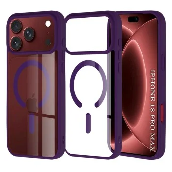 Калъф Techsuit MagSafe Pro - iPhone 18 Pro Max / iPhone 17 Pro Max - Лилав
