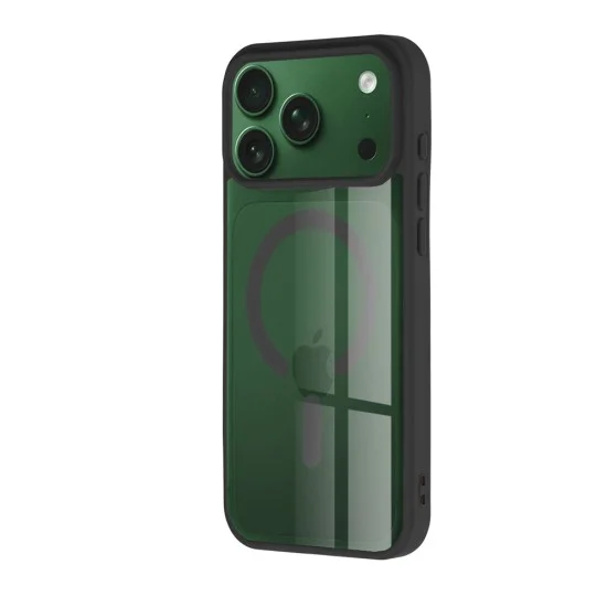 Калъф Techsuit MagSafe Pro - iPhone 18 Pro / iPhone 17 Pro - Черен