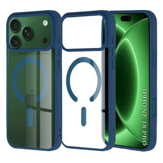 Калъф Techsuit MagSafe Pro - iPhone 18 Pro / iPhone 17 Pro - Син