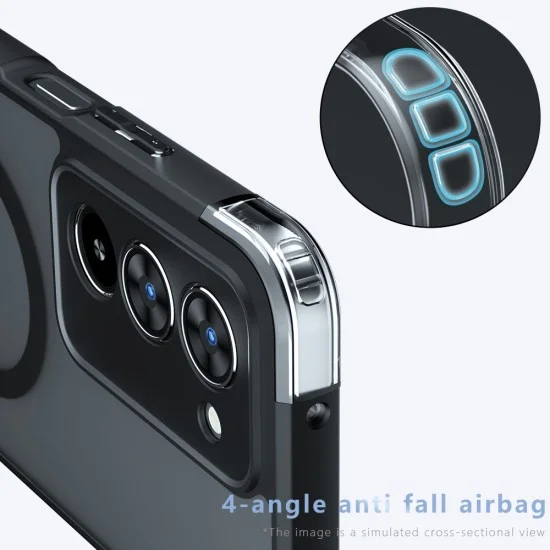 Калъф за Oppo A5 4G - PureFrost MagSafe - Черен