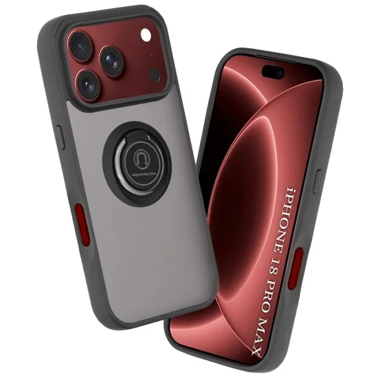 Калъф Techsuit Glinth - iPhone 18 Pro Max / iPhone 17 Pro Max - Черен