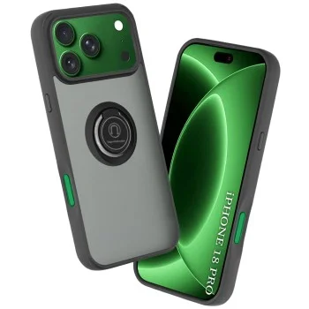 Калъф Techsuit Glinth - iPhone 18 Pro / iPhone 17 Pro - Черен