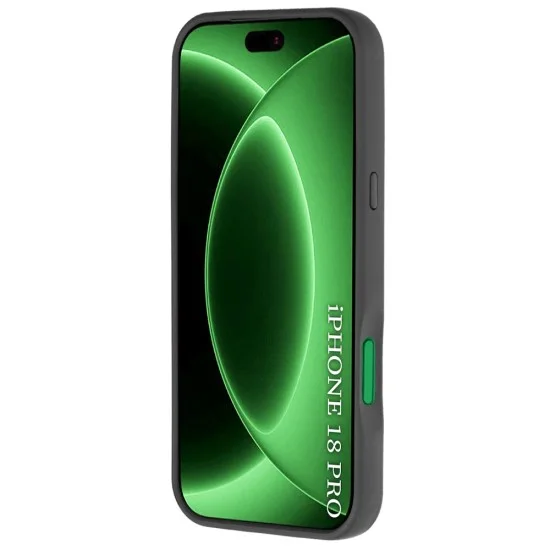 Калъф Techsuit Glinth - iPhone 18 Pro / iPhone 17 Pro - Черен