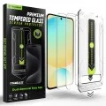 Стъклен протектор Techsuit TitanGlass CrystalHD [съвместим с отключване с пръстов отпечатък] (2 броя в комплект) - Samsung Galaxy S24 FE / A56 5G - Прозрачен