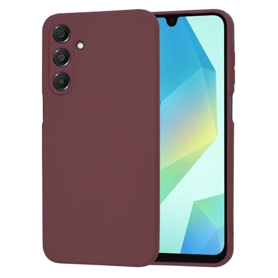 Калъф за Samsung Galaxy A16 4G / A16 5G - SoftFlex - Plum Red