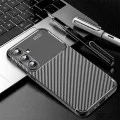Калъф за Samsung Galaxy A16 4G / A16 5G - CarbonFiber - Черен