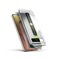 Протектор за Samsung Galaxy S25 / Galaxy S24 - Techsuit - [Съвместим с отключване с пръстов отпечатък] TitanGlass CrystalHD - Privacy