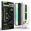 Протектор за Samsung Galaxy S25 Plus / Galaxy S24 Plus - Techsuit - [Съвместим с отключване с пръстов отпечатък] TitanGlass CrystalHD - Privacy