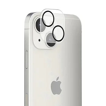 Протектор за iPhone 14 / iPhone 14 Plus - Lito S+ Camera Glass Protector - Черен/Прозрачен