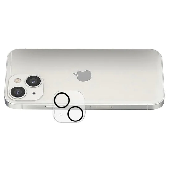 Протектор за iPhone 14 / iPhone 14 Plus - Lito S+ Camera Glass Protector - Черен/Прозрачен