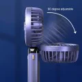 Преносим вентилатор, 1800mAh - (N15) - лилав