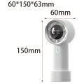 Преносим вентилатор, 1200mAh - (HX130) - Бял