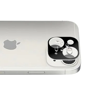 Протектор за камера за iPhone 13 / iPhone 13 Mini - Цяло стъкло за камера - черен