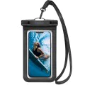 Универсален калъф за телефон - Spigen Waterproof Case A601 - Черен
