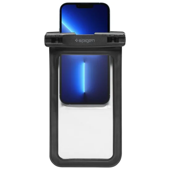 Универсален калъф за телефон (комплект от 2) - Spigen Waterproof Case A601 - Черен