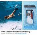 Универсален калъф за телефон - Spigen Waterproof Case A610 - Clear