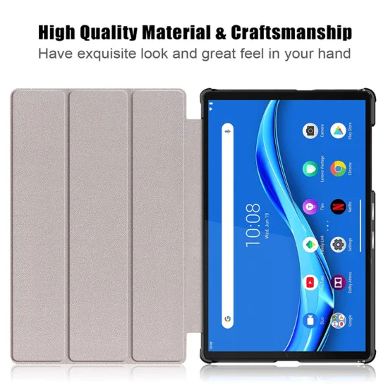 Techsuit - FoldPro - Lenovo Tab M10 Plus 3rd Gen (TB-125F/TB-128F) - Черен