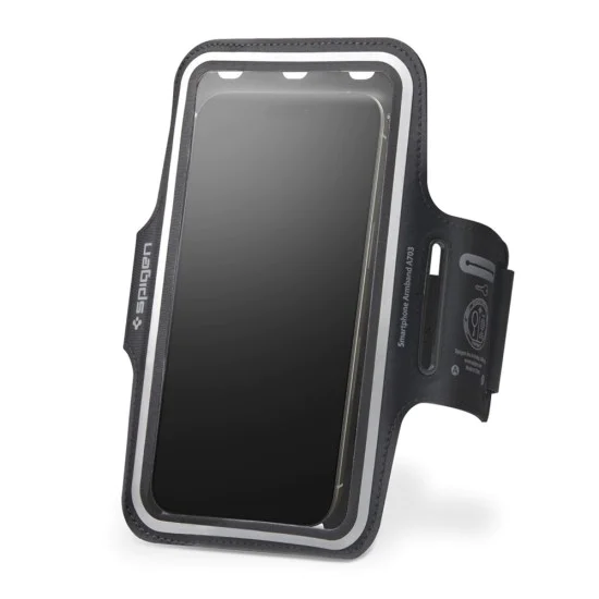 Калъф за бягащ телефон, макс. 6,9 - Spigen Dynamic Shield (A703) - Черен