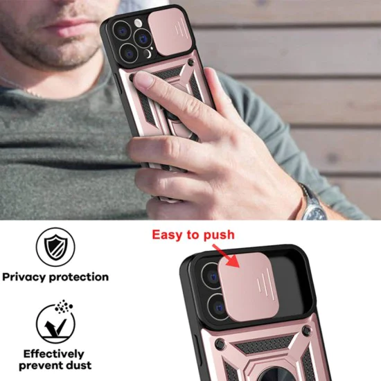 Калъф за iPhone 13 Pro - CamShield Series - Rose Gold