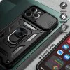 Калъф за iPhone 11 Pro Max - CamShield Series - Techsuit - Зелен