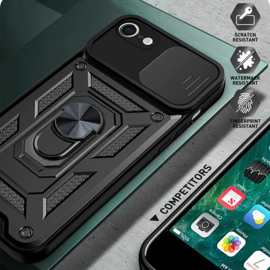 Калъф за iPhone 6 Plus / iPhone 6s Plus - CamShield Series - розово злато