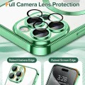 Калъф за iPhone 15 Pro Max - Luxury Crystal MagSafe - Light Green