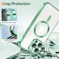 Калъф за iPhone 15 Pro Max - Luxury Crystal MagSafe - Light Green