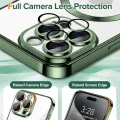 Калъф за iPhone 15 Pro - Luxury Crystal MagSafe - Deep Green